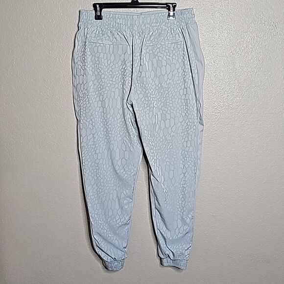 Athleta 14 Brooklyn Lined Textured Jogger Serpentine Coast Gray - Picture 6 of 12